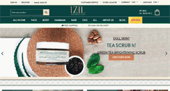 Desktop Screenshot of izilbeauty.com